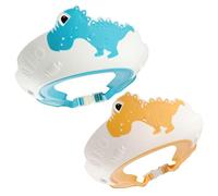 2 Gorros de Ducha para bebé, Protector de Cabeza para Lavado de Pelo para Niños, Gorro de Baño para Niños Pequeños, Gorro de champú para bebé, Protector de Cabeza
