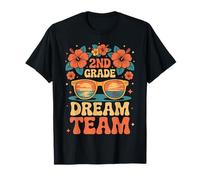 2º Grado Dream Team Retro Profesor Verano Camiseta