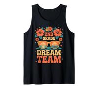 2º Grado Dream Team Retro Profesor Verano Camiseta sin Mangas