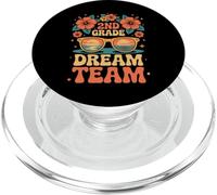 2º Grado Dream Team Retro Profesor Verano PopSockets PopGrip para MagSafe