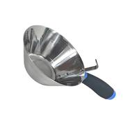 2. Gran recipiente de mezcla de acero anti-Rust 18 Cm para cemento y construcción Gypse con un tazón de mezcla de cemento inoxidable inoxidable