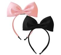 2 Grandes Diademas De Arco, Accesorios De Cabello Clásicos Y De Moda, Simples Para Mujeres, Accesorios De Tiro Interesantes, Decoraciones De Peinado Fijos.