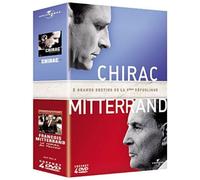 2 grands destins de la Ve République - Coffret - Chirac + François Mitterrand - Le roman du pouvoir [Francia] [DVD]