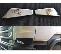 2 grifos de ventilación frontal grabados con láser para camiones Scania R