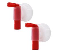 2 grifos dosificadores DIN51 - AH 23/51 HF para bidones de 5 L y 15 L con rosca DIN 51, exterior 54,5 mm, apto para alimentos