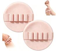 2 guantes de baño exfoliantes sin dolor, almohadilla exfoliante corporal reutilizable, exfoliante suave para eliminar la piel muerta, limpieza de poros y alisado áspero, rosa