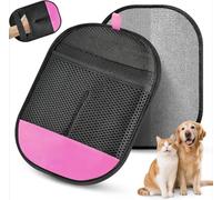 2 guantes de depilación de mascotas para perros y gatos, guantes electrostáticos reutilizables para eliminar el pelo de mascotas, herramienta de eliminación de pelo de mascotas para ropa, sofá, cama