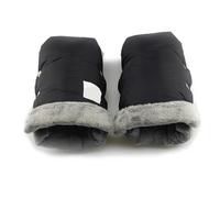 2 guantes de invierno cálidos para cochecito, impermeables, accesorio para cochecito, manoplas para cochecito de bebé, color rojo