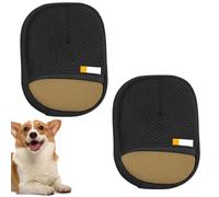 2 guantes magnéticos de piel, guantes antiestáticos para el cuidado del, guantes de depilación de animales, guantes reutilizables versátiles para alfombras, esteras, ropa