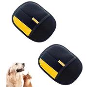 2 guantes para eliminar el pelo de animales, eliminador de pelo de gato, eliminador estático de pelo para mascotas, guante magnético reutilizable para quitar el pelo de mascotas