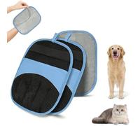 2 guantes removedores de pelo de mascotas, guantes de depilación de mascotas de doble cara, electrostático, impermeable, reutilizable, cepillo mágico para eliminar el pelo de mascotas sin esfuerzo en