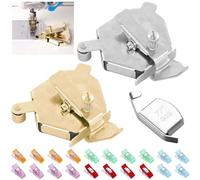 2 Guía de Costura Magnética para Máquina de Coser con 1 Guía de Costura Universal y 20 Pinzas Costura para Tela Multifunción Accesorios Máquina de Coser Prensatelas para Máquina de Coser Fijación