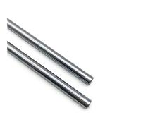 2 guías lineales de 6 x 400 mm, eje lineal, cilindro de acero, riel lineal, eje óptico para impresora 3D, bricolaje, CNC, tolerancia métrica h8 (400 mm, diámetro: 6 mm)