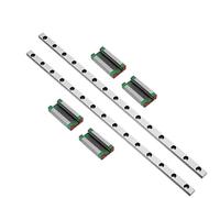 2 guías lineales MGN + 4 deslizadores MGN MGN7H/C MGN12H/C MGN15H/C MGN9H/C 250 300 350 400 450 500 mm. Riel guía lineal en miniatura.(MGN12C,300mm)