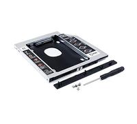 2º HDD SSD Caddy Second Solid State Hard Drive Carcasa para Apple MacBook Core 2 Duo Early & Mid 2009 A1181 MB881LL/A MC240LL/A 13.3 Pulgadas portátil, Lector Interno CD DVD SuperDrive Optical Bay