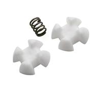 2 hebillas de clip cruzado para buje de eje de dirección para Toyota Prado LC120 y Lexus GX470 (45210-33240