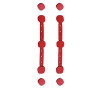 2 hebillas de silicona para freidoras de aire con fuerte magnetismo adecuadas para sujetar papel de forma segura y evitar el óxido de la herramienta de cocina infantil