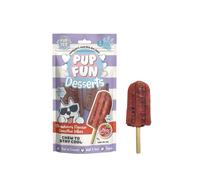 2 HELADOS snack PUP ICE Polo Smomthie de FRESA 2 x 60g