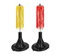 2 herramientas de enseñanza de física de electroscopio de electricidad para enseñar demostración y experimentos de física, detector de corriente eléctrica