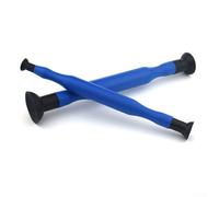 2 herramientas de lapeado de válvula con ventosa, juego de empuñaduras de molienda de válvula de motor para vehículos pequeños y grandes, asas gruesas resistentes a la grasa y al aceite, sí (azul)