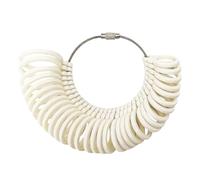 2 herramientas de medición de dedos de estilo retro con 5 colores, medidor portátil para accesorios de joyería de viaje, anillos retro, medidor de tamaño