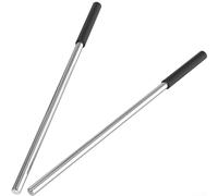 2 herramientas de resorte de torsión para puertas de garaje, mango ergonómico antideslizante para un funcionamiento seguro y eficiente (negro)