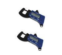 2 herramientas digitales portátiles para medidor de grosor, mini micrómetro, micrómetro, herramienta de medición de plastigauge