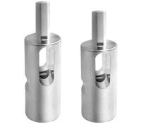 2 herramientas EZ Twist para portabrocas de calibre 9 y 11, herramientas de alambre de alta resistencia para fijar valla de eslabones de cadena y vallas de bucle, compatible con taladros eléctricos de