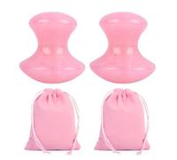 2 Herramientas Gua Sha Y 2 Bolsas De Almacenamiento, Herramientas De Masaje, Varilla De Masaje De Resina, Masajeador De Acupuntura, Adecuado Para Cara, Cuello, Espalda, Piernas, Etc.