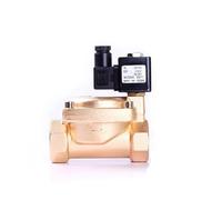 2" High Pressure Brass Solenoid Valve 0927 Series 220V 110V 24V 12V Normally Closed 1.6MPA Water Valve Air Valves(NPT_120VAC_NBR-SEAL)