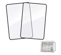 2 hojas de aumento de página para leer una lupa plana 3X para colocar en páginas, hoja de lupa de página completa, lentes de lupa de plástico flexible para leer impresiones pequeñas, libros, mapas