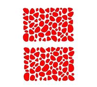 2 hojas de calcomanías de lunares negros, lunares para guardería, pegatinas de animales de 56 x 40 cm, calcomanías de pared para niños, calcomanías de vinilo irregulares