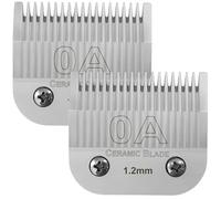 2 hojas de cortapelos para perros, compatibles con Andis, Wahl y Oster, cortapelos para perros, cerámica o acero inoxidable(2 pcs OA)