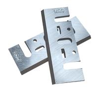 2 hojas de repuesto for cepilladora HSS de 82 mm x 29 mm x 3 mm, de 3-1/4", for Dewalt, Makita 1900B, Bosch y Ryobi