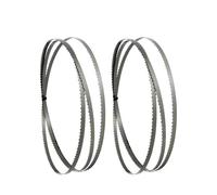 2 hojas de sierra cinta 1712 mm (67-3/8”), x 6,35 0, dientes por pulgada, for Charnwood Metabo BAS250, corte madera, metal y plástico