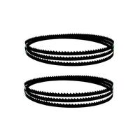 2 hojas de sierra cinta 55-1/8 pulgadas, 1/4" x 4 TPI, carbono, for corte madera con alta precisión