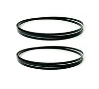 2 hojas de sierra cinta carbono 2240 mm, 6,35/10/13 ancho, 6/14 TPI, for carpintería, for METABO BAS 315/316/317/318(2240x10x0.35mm 6T)