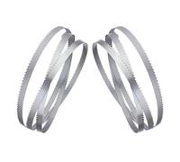 2 hojas de sierra de cinta de 1950 x 16 x 0,56 mm, 4 Tpi, 76,8 x 0,63 x 0,022 pulgadas, for carne, hueso, pescado congelado