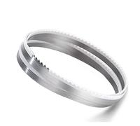 2 hojas de sierra de cinta de 2000 mm for cortar huesos, carne. Hoja de sierra de cinta for carne de 2000 * 16 * 0,56 mm * 4T. Hoja de sierra for huesos de 2000 x 16 mm