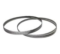 2 hojas de sierra de cinta de 80 x 1/4 de pulgada for sierra de cinta Sears Craftsman de 12 pulgadas, 2032 x 6,35 mm x 6 dientes, 10 dientes, 14 TPI, for cortar madera y plástico.(6 TPI)
