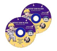 2 Hojas De Sierra Para Amoladora Angular, Disco De Corte De Madera De 115 Mm, Para Madera Contrachapada Y Goma