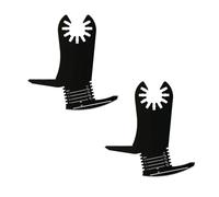 2 hojas de sierra profesionales multiherramienta, universal de liberación rápida, herramienta oscilante para madera, metal, techos y más