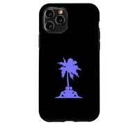 2 Hombres Team Palm Two Fun Friends Crew Island Vacation Logo Carcasa para iPhone 11 Pro