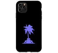 2 Hombres Team Palm Two Fun Friends Crew Island Vacation Logo Carcasa para iPhone 11 Pro MAX
