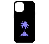 2 Hombres Team Palm Two Fun Friends Crew Island Vacation Logo Carcasa para iPhone 12/12 Pro