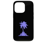 2 Hombres Team Palm Two Fun Friends Crew Island Vacation Logo Carcasa para iPhone 13 Pro