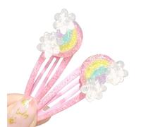 2 horquillas para el pelo con diseño creativo y personalidad, estilo vintage, para cumpleaños y maquillaje