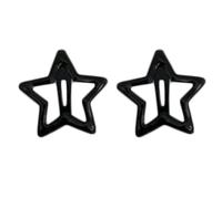 2 horquillas para el pelo con forma de estrella, para cumpleaños, primavera, verano, coleta