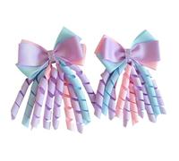 2 horquillas para el pelo para bebés con lazo dulce para el día a día, accesorios para el cabello de moda