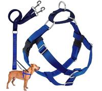 2 Hounds Design Freedom - Arnés para Perro sin tirones, Control cómodo para pasear fácilmente, Juego de arnés y Correa Ajustables para Perro, Perros pequeños, medianos y Grandes, Fabricado en Estados